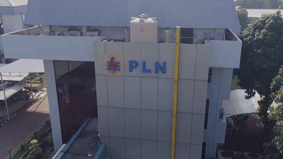 PLN Pusertif dari udara
