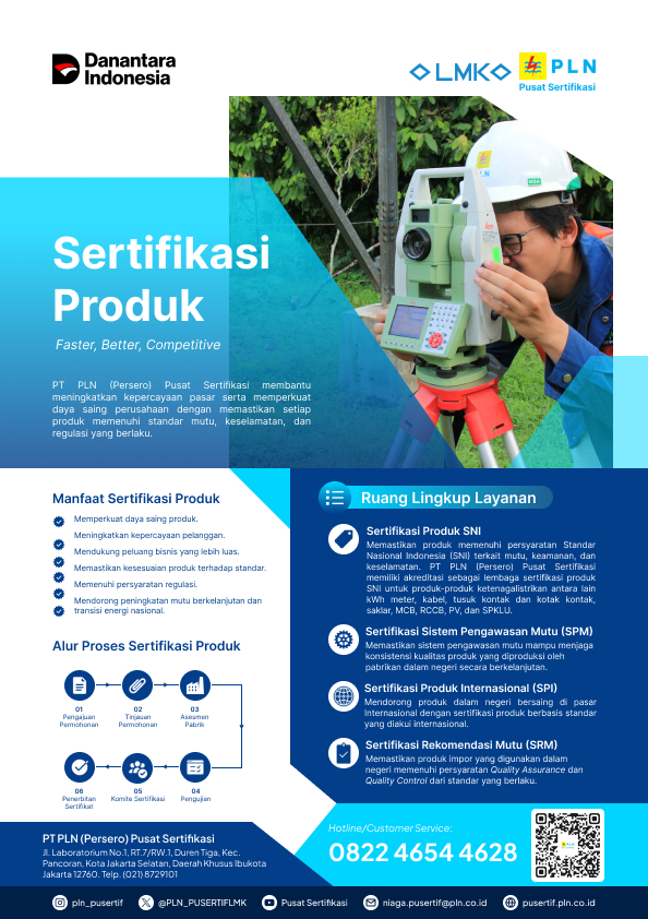 Brosur Sertifikasi Produk