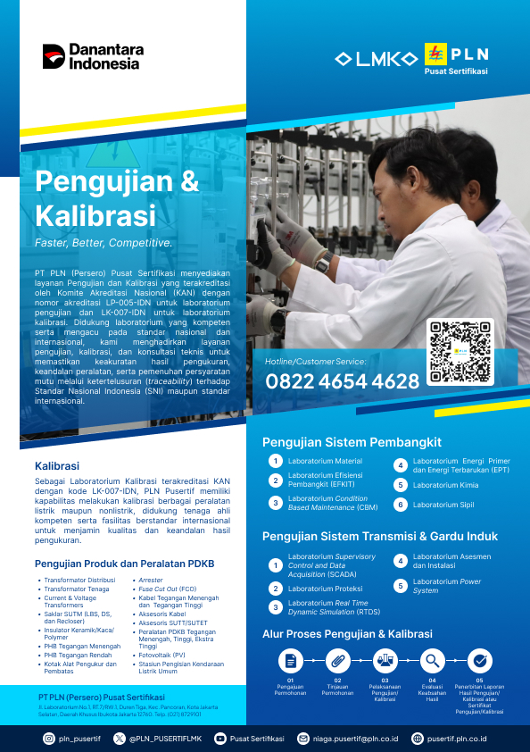 Brosur Pengujian dan Kalibrasi
